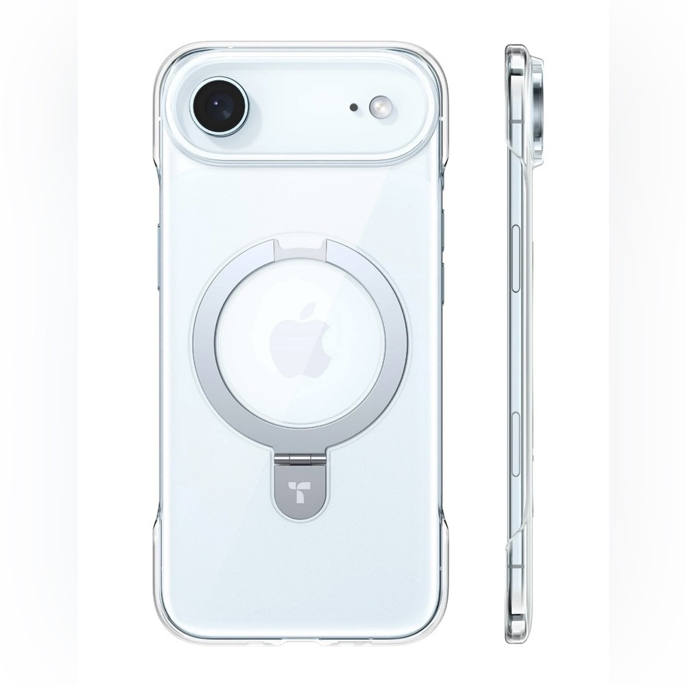 Torras Ostand iPhone 17 Air 6.6” Clear Case Slim and Magnetic